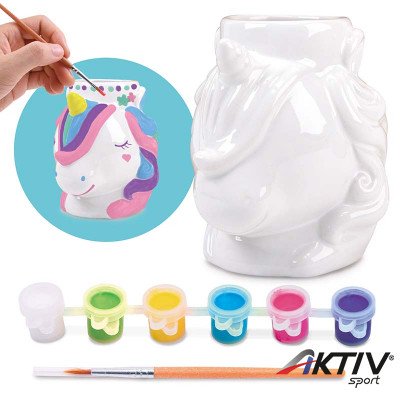 Festhető unikornisos kerámia edény