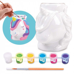 Festhető unikornisos kerámia edény Sportszer Playgo