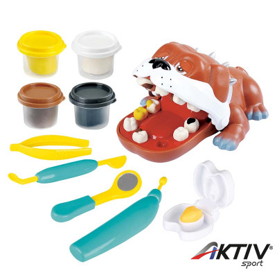 Gyurmakészlet kutyusos fogdoki