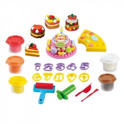 Szülinapi torta gyurmakészlet Sportszer Playgo