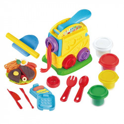 Gyurmakészlet food truck Sportszer Playgo