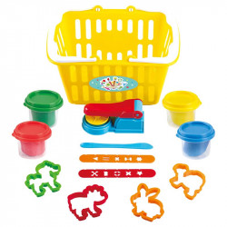 Gyurmakészlet kosárban Sportszer Playgo