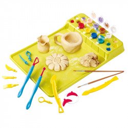 Agyagozó és szobrász készlet Sportszer Playgo