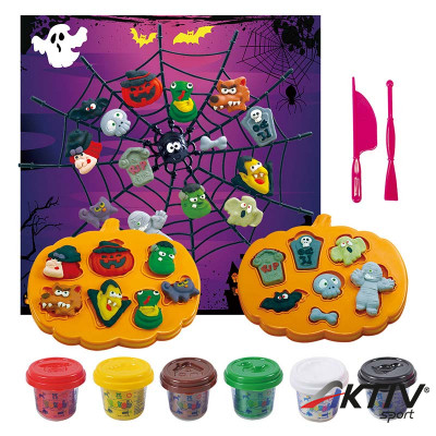 Gyurmakészlet halloween pókháló