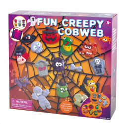 Gyurmakészlet halloween pókháló