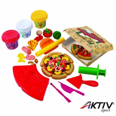 Gyurmakészlet pizza