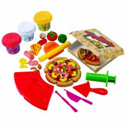 Gyurmakészlet pizza Sportszer Playgo