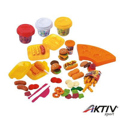 Gyurmakészlet hamburger