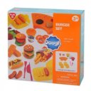 Gyurmakészlet hamburger