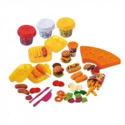 Gyurmakészlet hamburger Sportszer Playgo