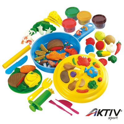 Gyurmakészlet serpenyő