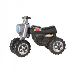 Cross motor 2 fekete Lábbal hajtható járművek Dohány Toys