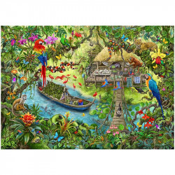 Puzzle Exit Kids Dzsungelexpedíció 368 db
