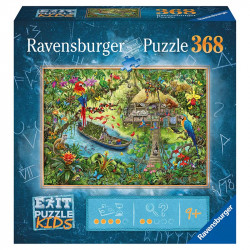 Puzzle Exit Kids Dzsungelexpedíció 368 db Puzzle Ravensburger