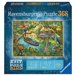 Puzzle Exit Kids Dzsungelexpedíció 368 db Puzzle Ravensburger