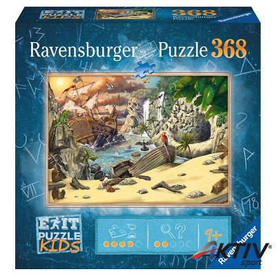Puzzle Exit Kids Kalózok kincse 368 db