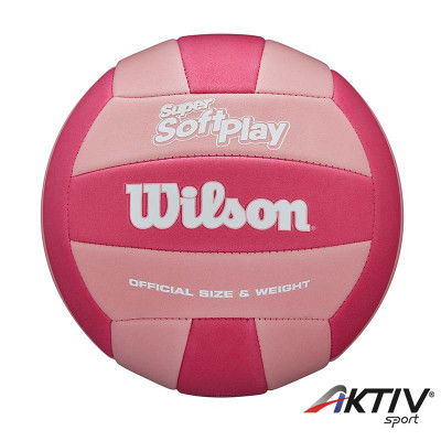 Röplabda Wilson Super Soft Play rózsaszín