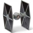 Star Wars TIE fighter és pilóta figura 8 cm