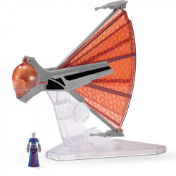 Star Wars Ginivex-Class Starfighter és Asajj Ventress figura 8 cm