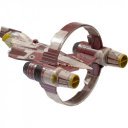 Star Wars Jedi Starfighter Delta 7-B, Obi-Wan Kenobi és R4-P17 figura 13 cm