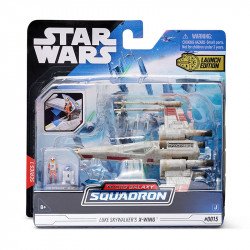Star Wars Jedi X-Wing Vörös ötös, Luke Skywalker és R2-D2 figura 13 cm Játék Jazwares