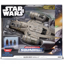 Star Wars Razor Crest Arvala-7 csatahajó 20 cm Játék Jazwares
