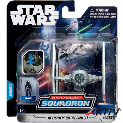 Star Wars Tie Figther harci sérülésekkel 8 cm