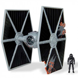 Star Wars Tie Figther harci sérülésekkel 8 cm