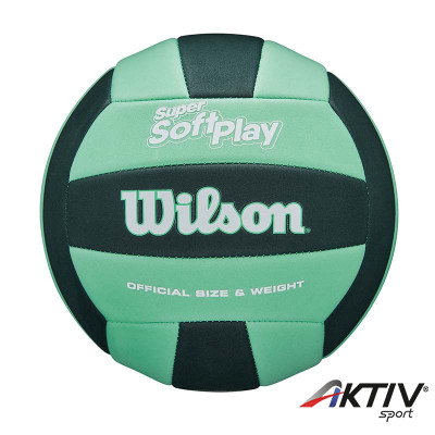Röplabda Wilson Super Soft Play zöld