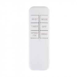 Párásító ventilátor 75 W fekete