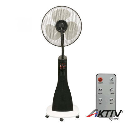 Párásító ventilátor 40 cm 90 W fehér