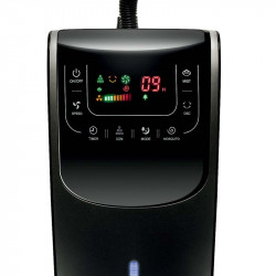 Párásító ventilátor 40 cm 90 W fekete