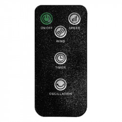 Ventilátor álló 20 cm 50 W fehér