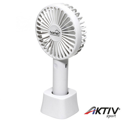Ventilátor kézi tölthető 9 cm fehér