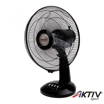 Asztali ventilátor 30 cm 40 W fekete