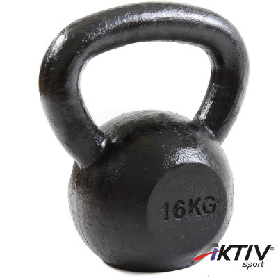 Szépséghibás kettlebell vas Aktivsport 16 kg