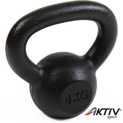 Szépséghibás kettlebell vas Aktivsport 4 kg