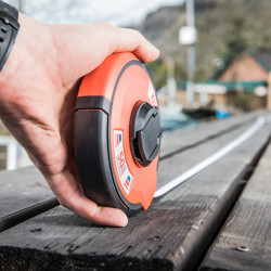 Mérőszalag gumírozott Extol Premium 50 m