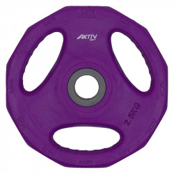 Súlytárcsa Aktivsport 2,5 kg lila Fitness Aktivsport