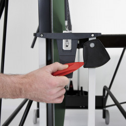 Csomagolás sérült Sponeta S1-72e zöld kültéri ping-pong asztal