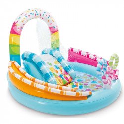 Felfújható gyerekmedence Intex Candy Fun 170x168x122 cm Gyereknap Intex