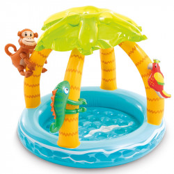 Felfújható gyerekmedence Intex Tropical Island Gyereknap Intex