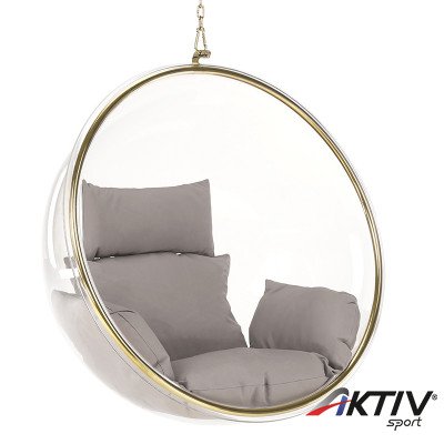 Függőfotel Bubble Typ I átlátszó-arany-szürke
