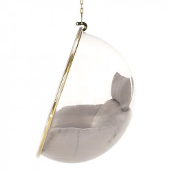 Függőfotel Bubble Typ I átlátszó-arany-szürke
