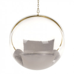 Függőfotel Bubble Typ I átlátszó-arany-szürke