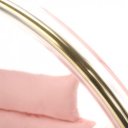 Függőfotel Bubble Typ I átlátszó-arany-rózsaszín