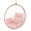 Függőfotel Bubble Typ I átlátszó-arany-rózsaszín