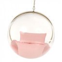 Függőfotel Bubble Typ I átlátszó-arany-rózsaszín