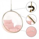 Függőfotel Bubble Typ I átlátszó-arany-rózsaszín
