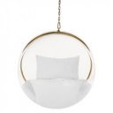 Függőfotel Bubble Typ I átlátszó-arany-fehér